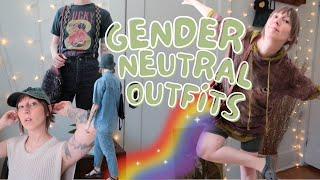 gender-neutral/androgynous lookbook for summer!