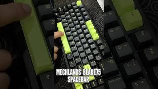 Mechlands Blade75 Spacebar Sound! #shorts