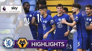 Timo Werner sieht tolles Freistoßtor | FC Chelsea - Wolverhampton 2:0 | Highlights - Premier League