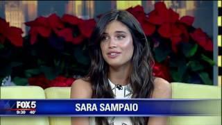 Sara Sampaio interview at Good Day New York - 12/5/16