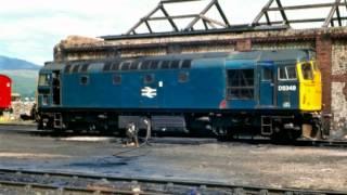 British Railways 1960's Diesels Birmingham Type 2's in Scotland