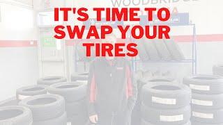 It's Time to Book your Tire Changeover