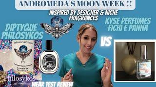 Andromeda's Moon inspired by Diptyque Philosykos|VS| Kyse Perfumes Fichi e Panna|Unisex Fragrances