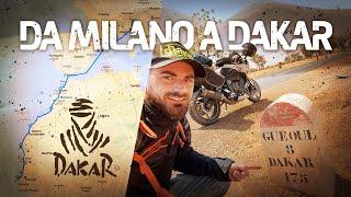 FROM MILAN TO DAKAR, by motorbike, alone.