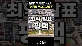 부담되는 평택화양 서희스타힐스 센트럴파크 2차 주택청약 "너라면 이 가격에 들어갈래??" #shorts