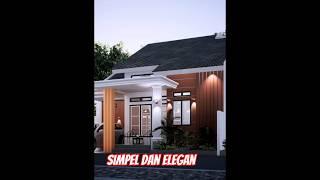 Rumah 9x13m Simple Dan Elegan #shortsviral #rumahminimalis #designrumahminimalis