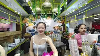 New Jodd Fairs Ratchada Thailand Food Vlog VR 180 3D