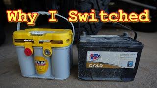 Jeep TJ Wrangler Battery’s and Why I Switched