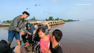 Naik taxi, ke kota sampit, kalimantan tengah,