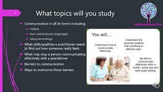 Introduction to Health and Social Care Level 1/2 Cambridge National