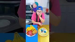 Lego cake vs Fruits ice cream challenge!#funny by Ethan Funny Family