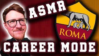 🟡 [ASMR] Welcome to AS Roma #2 | FC 25 Career Mode (whispers & mouse keyboard sounds) 🟡