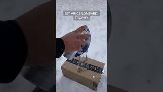 DIY Vince Lombardi Trophy | Motivated By Mylan | TikTok