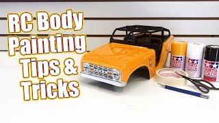 Simple RC Body Painting Tips & Tricks! - How To: Spray Paint The Pro-Line Ford Bronco | RC Driver