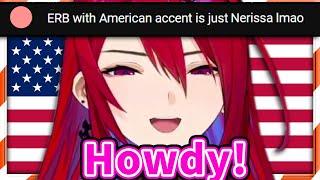 Chat Noticed Something About Liz's American  Accent 【Elizabeth / HololiveEN】