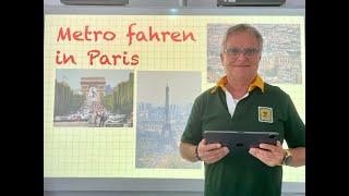 Metro fahren in Paris