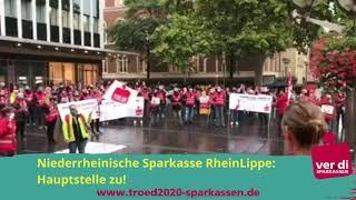 Niederrheinische Sparkasse RheinLippe: Hauptstelle zu!