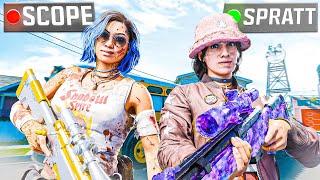 FAZE SCOPE x SPRATT use the BEST SNIPER on Black Ops 6