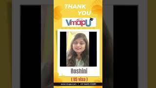 Roshini's journey with VmapU consultancy -Student Review