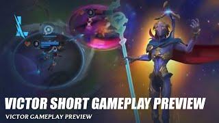 Victor Short Gameplay Preview - Wild Rift