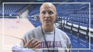 Gonzaga women's basketball coach Lisa Fortier speaks for first time after announcing she is battling