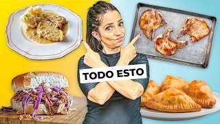 Mis 8 mejores recetas con  CERDO rápidas y fáciles