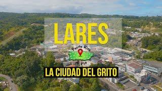 Camine el Pueblo de LARES , "LA CIUDAD DEL GRITO" A PIE   4K