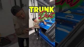 Pdr tutorial | how to fix a dent #autobodyrepair #paintlessdentrepair #cardentrepair