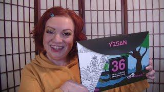 YISAN 36 Dual Brush Marker Pens Set - Swatches, Demo & Discount Link!