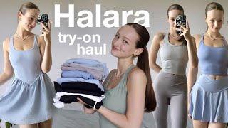 Honest Halara try-on haul | skirt, leggings, dresses