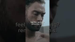 Feel like quitting, watch this.