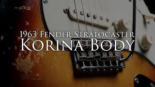 SUPER RARE Korina body 1963 Fender Stratocaster w/ Aaron Hiebert!