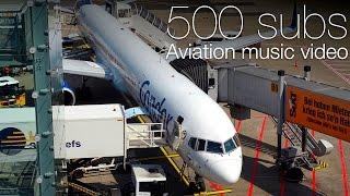 500 subscribers special | A spotting trip to Düsseldorf Airport | Aviation music video