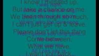 Take A Chance On Me - Jon Young (lyrics)