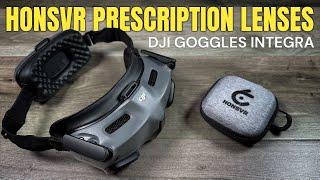 Custom Prescription Lenses for DJI Goggles Integra - HonsVR Review