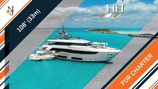 M/Y FIFI for Charter | 108’ (33m) Ferretti Yacht