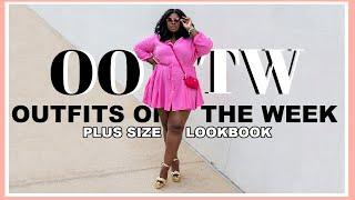 TRENDY 2022 OUTFIT IDEAS FOR SPRING/SUMMER | HOW TO WEAR COLOR \ CASUAL + DRESSY INSPO I PLUS SIZE