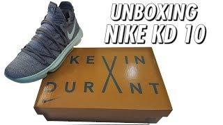 Unboxing tênis Nike KD 10 / Nike KD X - Canal 21onze Tênis de Basquete