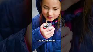 Why Soda Tabs Have That Hole  (not for straws)