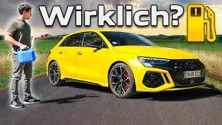 Über 30 Liter!? So viel verbraucht der Audi RS 3 wirklich!