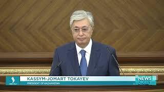 Tokayev calls for extraordinary presidential elections this autumn. Jibek Joly TV