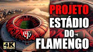 PROJETO ESTÁDIO DO FLAMENGO - COMPLEXO NO PORTO DO RIO DE JANEIRO #flamengo #estádio #gasometro