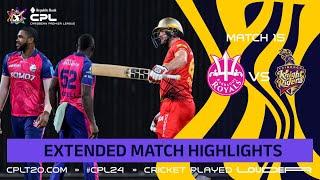 Extended Highlights | Barbados Royals vs Trinbago Knight Riders | CPL 2024