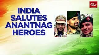 Tribute To Hero Of Anantnag, Jawans Killed In Jammu Kashmir Encounter