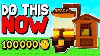 Do THIS FASTEST HONEY FARM METHOD in GROW A GARDEN! ROBLOX