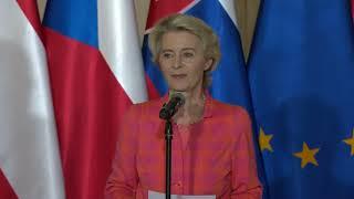 European Commission President Ursula von der LEYEN in Poland