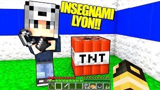 INSEGNO AL MIO AMICO GIORGIO COME GRIFFARE SU MINECRAFT!!