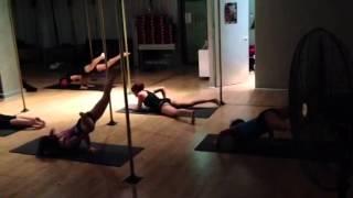 Handstands class at Pole Dance Academy