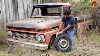 Man Fully Restores Ruined V8 Chevrolet C10 | Start to Finish by @FLManGarage