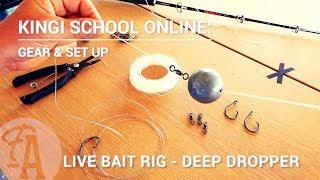 Kingi School Online: How to make a deep dropper live bait rig - FishingAdvisor.co.nz